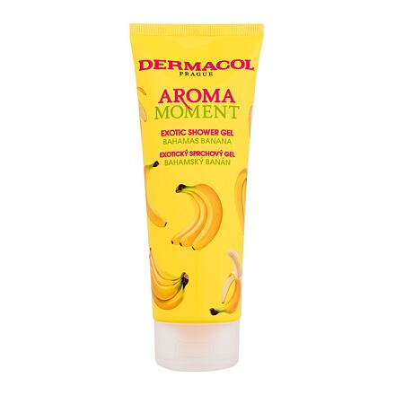 Dermacol Aroma Moment Bahamas Banana Exotic Shower Gel unisex zvláčňující a osvěžující sprchový gel 250 ml unisex