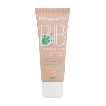 Dermacol BB Cream Cannabis Beauty Cream bb krém 30 ml odstín 1 light