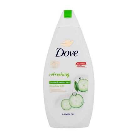 Dove Refreshing Cucumber & Green Tea dámský osvěžující sprchový gel 450 ml pro ženy