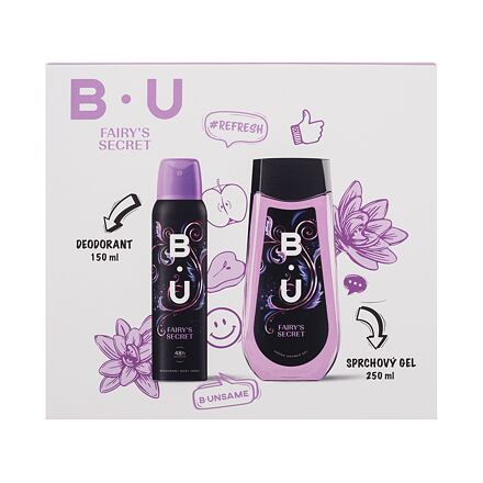 B.U. Fairy´s Secret dámský dárková sada deodorant 150 ml + sprchový gel 250 ml pro ženy