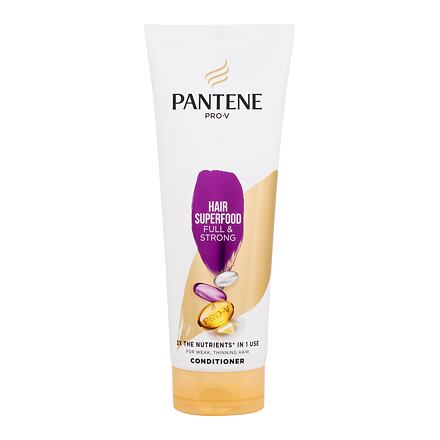 Pantene Superfood Full & Strong Conditioner dámský posilující kondicionér na vlasy 200 ml pro ženy