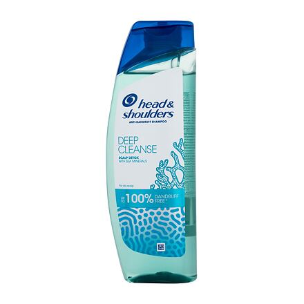 Head & Shoulders Deep Cleanse Scalp Detox Anti-Dandruff Shampoo unisex hloubkově čisticí šampon proti mastnotě a lupům 300 ml unisex