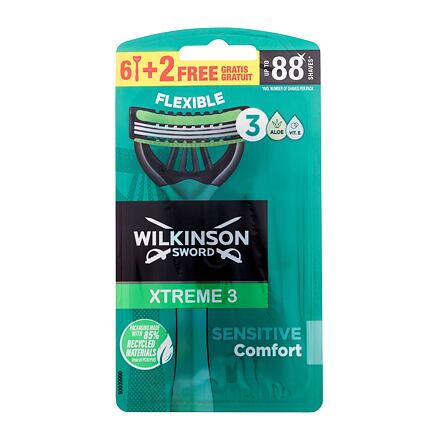 Wilkinson Sword Xtreme 3 Sensitive Comfort pánský jednorázová holítka pro citlivou pokožku 8 ks pro muže