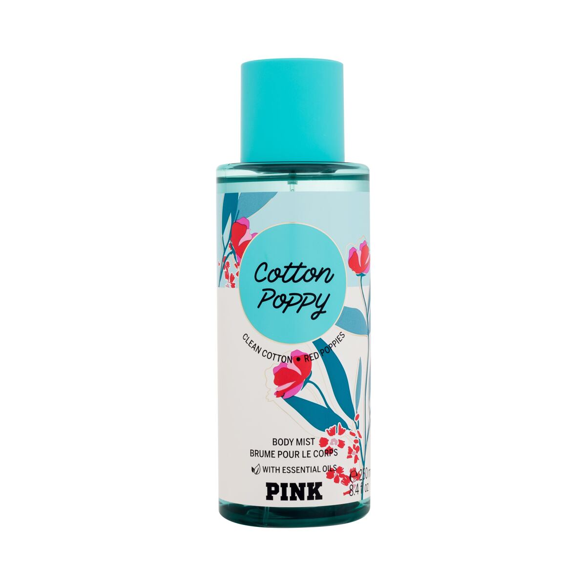 Victoria´s Secret Pink Cotton Poppy dámský tělový sprej 250 ml pro ženy