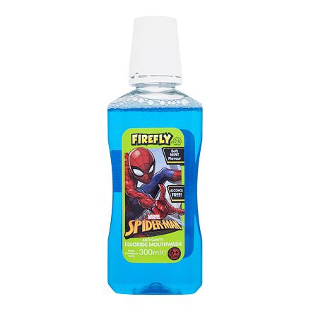 Marvel Spiderman Firefly Anti-Cavity Fluoride Mouthwash ústní voda s fluoridem 300 ml