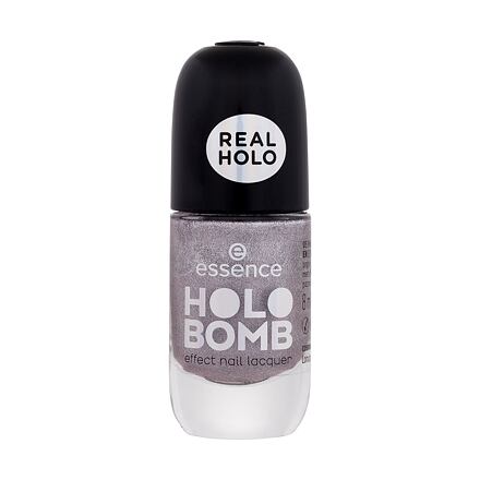 Essence Holo Bomb holografický lak na nehty 8 ml odstín růžová