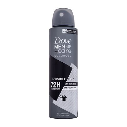 Dove Men + Care Advanced Invisible Dry 72H pánský antiperspirant deodorant ve spreji 150 ml pro muže
