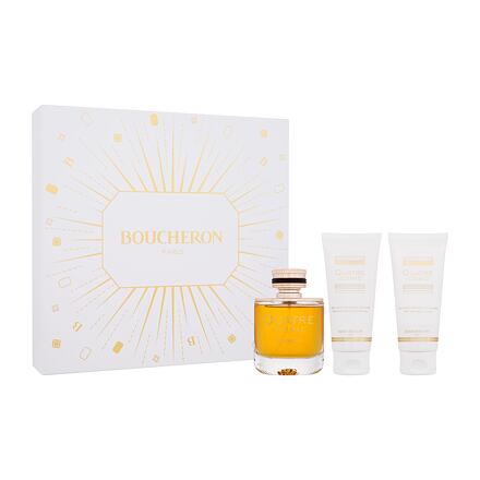 Boucheron Quatre Iconic dámská dárková sada parfémovaná voda 100 ml + tělové mléko 100 ml + sprchový gel 100 ml pro ženy