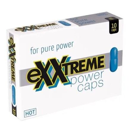Hot eXXtreme Power Caps afrodiziakální tablety 10 ks pro muže