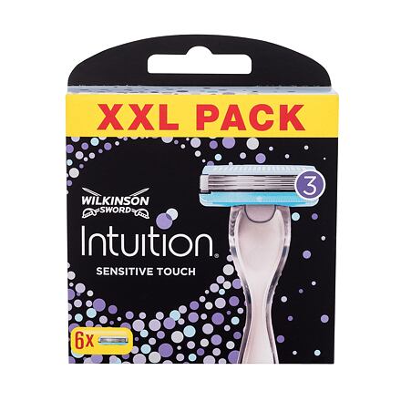 Wilkinson Sword Intuition Sensitive Touch dámský náhradní břit 6 ks pro ženy