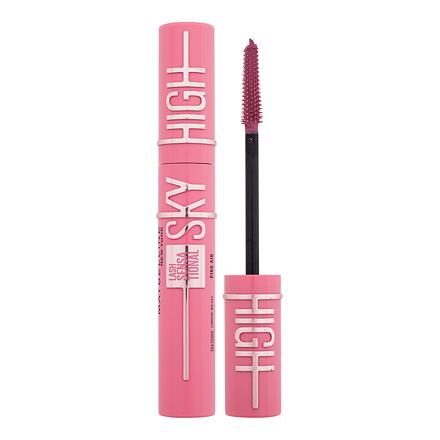 Maybelline Lash Sensational Sky High dámská objemová a prodlužující řasenka 7.2 ml odstín růžová