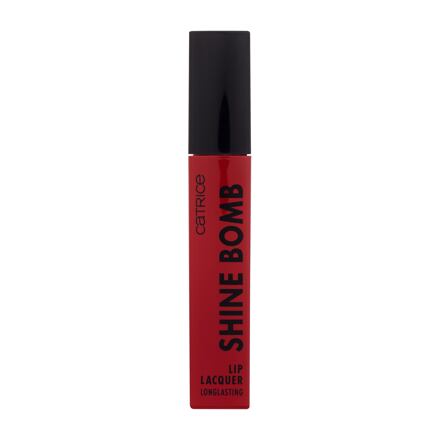 Catrice Shine Bomb Lip Lacquer dámská dlouhotrvající tekutá rtěnka 3 ml odstín červená