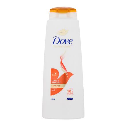 Dove Ultra Care Long & Radiant dámský vyživující šampon pro dlouhé vlasy 400 ml pro ženy