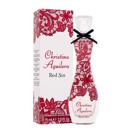 Christina Aguilera Red Sin dámská parfémovaná voda 75 ml pro ženy