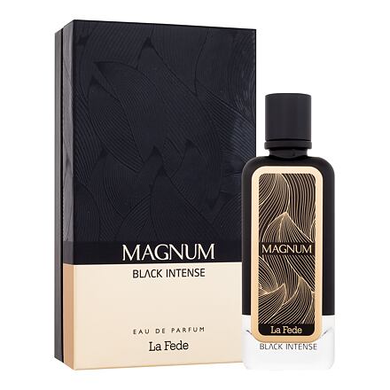 La Fede Magnum Black Intense pánská parfémovaná voda 100 ml pro muže