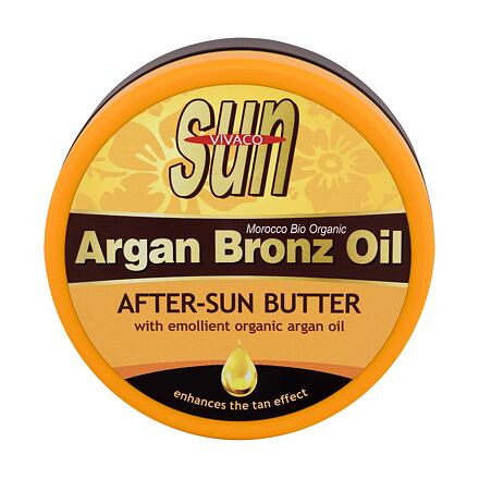 Vivaco Sun Argan Bronz Oil After-Sun Butter unisex máslo po opalování s arganovým olejem 200 ml