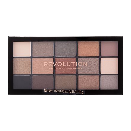 Makeup Revolution London Re-loaded paletka očních stínů 16.5 g odstín hnědá