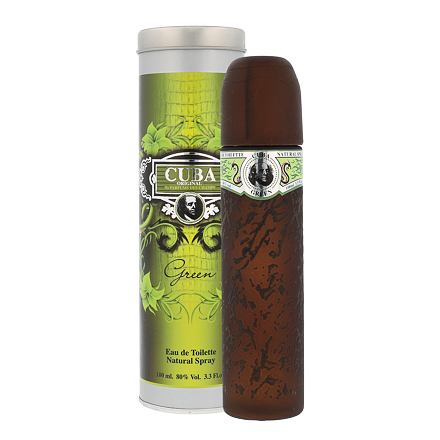 Cuba Green pánská toaletní voda 100 ml pro muže