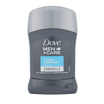Dove Men + Care Clean Comfort 48h pánský antiperspirant bez alkoholu 50 ml pro muže