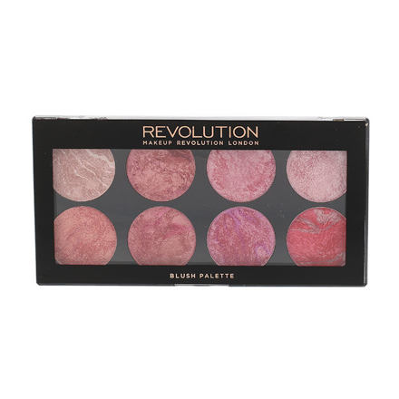 Makeup Revolution London Blush Palette dámská paletka 8 tvářenek 12.8 g odstín blush queen