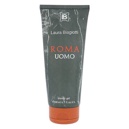 Laura Biagiotti Roma Uomo pánský sprchový gel 200 ml pro muže