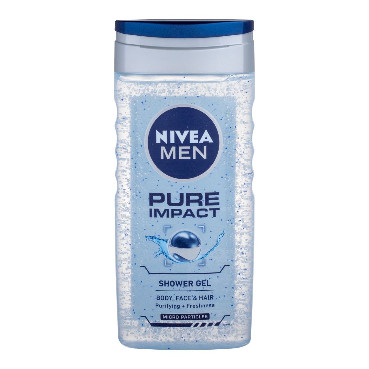 Nivea Men Pure Impact pánský sprchový gel na tělo, obličej a vlasy 250 ml pro muže