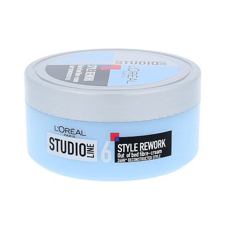 L'Oréal Paris Studio Line Style Rework Out Of Bed Fibre Cream dámský gel na vlasy 150 ml pro ženy