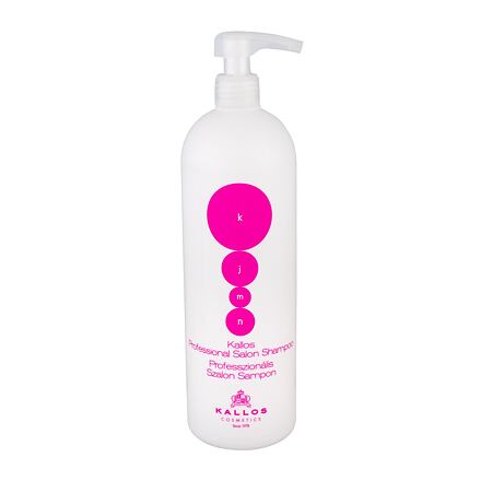 Kallos Cosmetics KJMN Professional Salon dámský šampon na vlasy s keratinem 1000 ml pro ženy