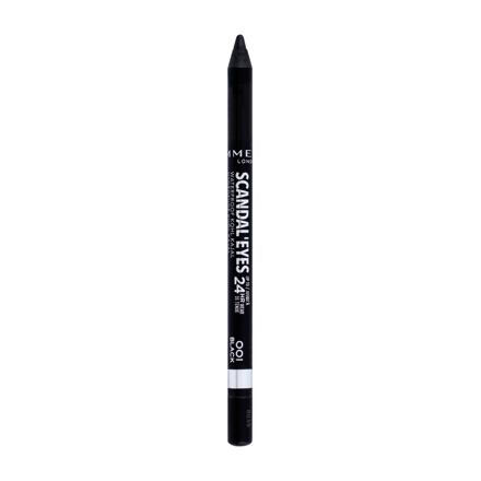 Rimmel London Scandal Eyes Kajal 24HR dámská voděodolná tužka na oči 1.3 g odstín černá