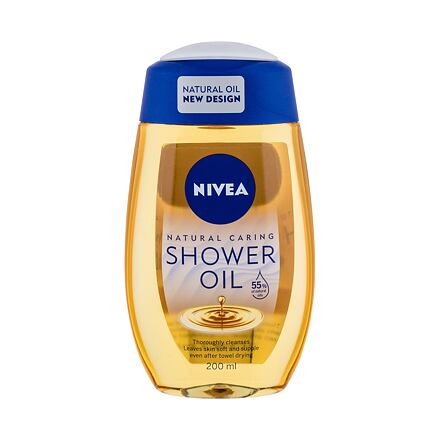 Nivea Natural Oil dámský sprchový olej pro suchou pokožku 200 ml pro ženy