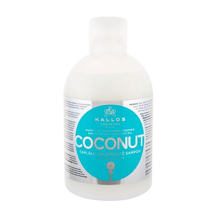 Kallos Cosmetics Coconut dámský vyživující šampon s kokosovým olejem 1000 ml pro ženy