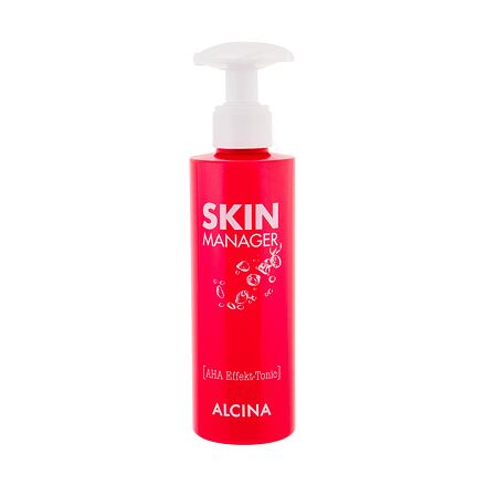 ALCINA Skin Manager AHA Effekt Tonic dámská čisticí tonikum pro všechny typy pleti 190 ml pro ženy