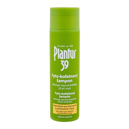 Plantur 39 Phyto-Coffein Colored Hair dámský fyto-kofeinový šampon pro barvené a poškozené vlasy 250 ml pro ženy