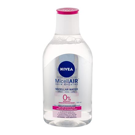 Nivea MicellAIR® dámská micelární voda 3 v 1 pro suchou a citlivou pleť 400 ml pro ženy