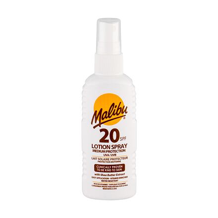 Malibu Lotion Spray SPF20 unisex voděodolný sprej na opalování 100 ml