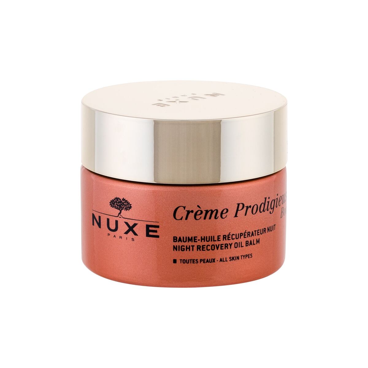 NUXE Crème Prodigieuse Boost Night Recovery Oil Balm dámský noční regenerační balzám 50 ml pro ženy