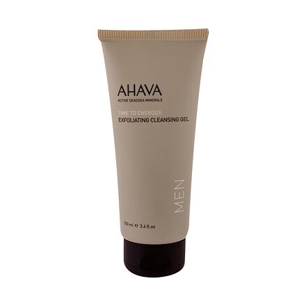 AHAVA Men Time To Energize pánský exfoliační gel proti zarůstání vousů 100 ml pro muže