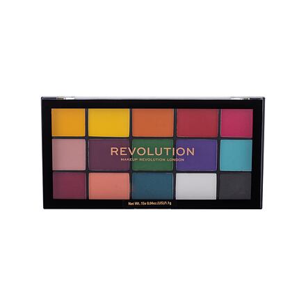 Makeup Revolution London Re-loaded paletka očních stínů 16.5 g odstín marvellous mattes