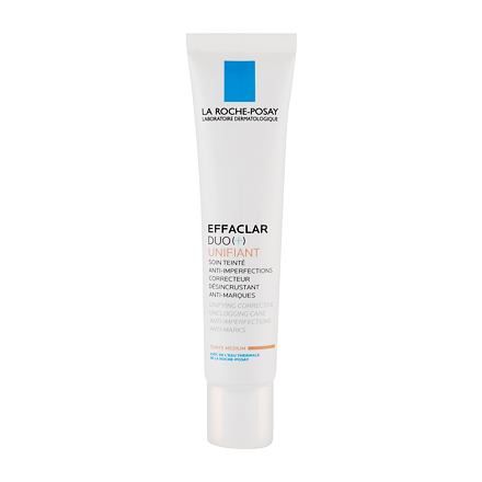 La Roche-Posay Effaclar Duo (+) Unifiant dámský korekční a obnovující krém proti nedokonalostem pleti 40 ml odstín medium pro ženy