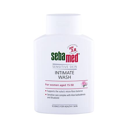 SebaMed Sensitive Skin Intimate Wash Age 15-50 dámská intimní mycí emulze 200 ml pro ženy