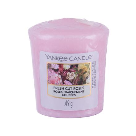 Yankee Candle Fresh Cut Roses vonná svíčka 49 g