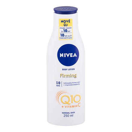 Nivea Q10 + Vitamin C Firming dámské zpevňující tělové mléko pro normální pokožku 250 ml pro ženy