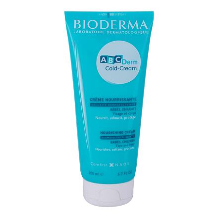 BIODERMA ABCDerm Cold-Cream Face & Body dětský vyživující ochranný krém na obličej a tělo 200 ml pro děti