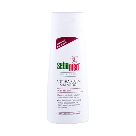 SebaMed Hair Care Anti-Hairloss dámský šampon proti vypadávání vlasů 200 ml pro ženy poškozená krabička
