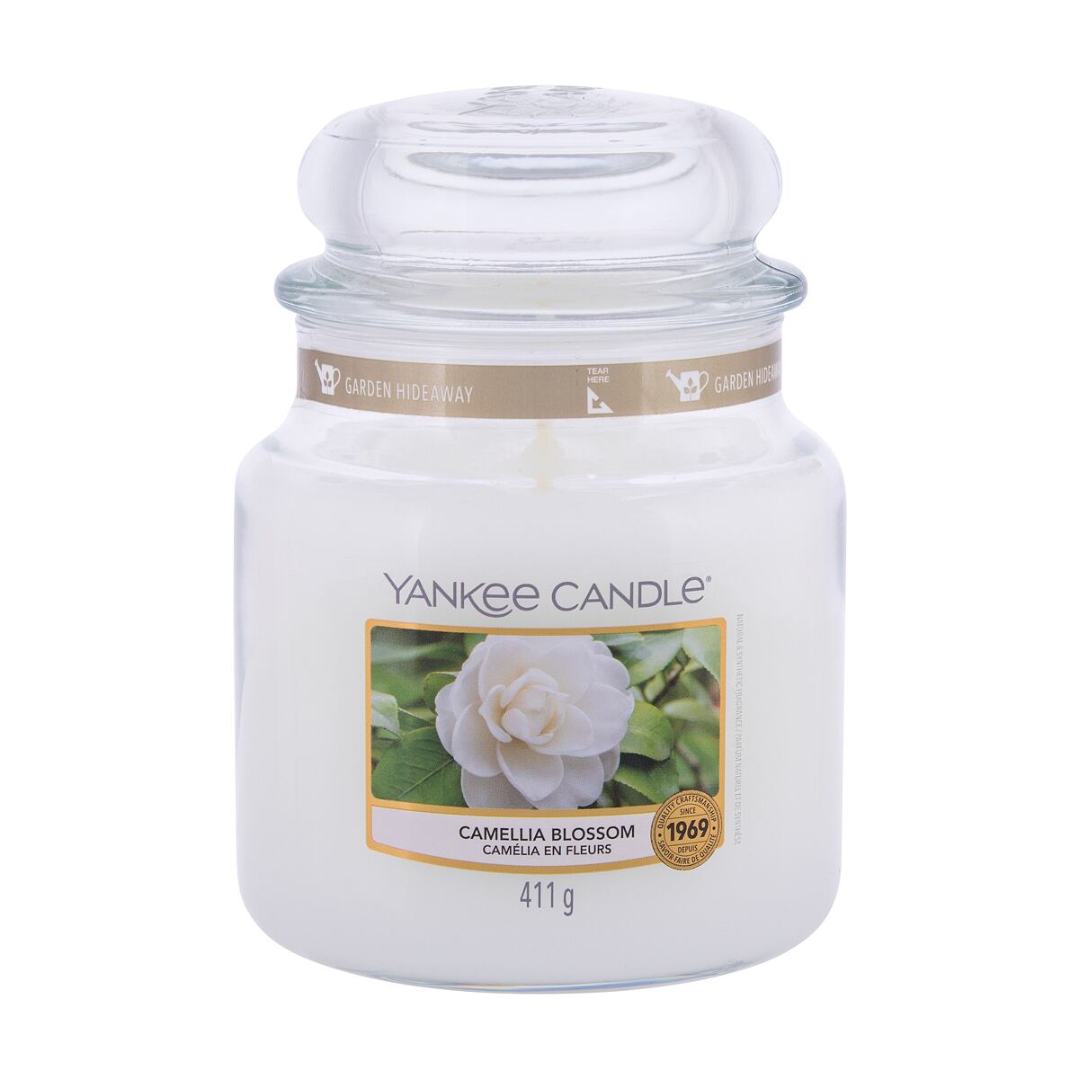 Yankee Candle Camellia Blossom vonná svíčka 411 g