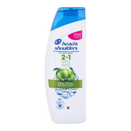 Head & Shoulders 2in1 Apple Fresh unisex šampon a kondicionér 2v1 proti lupům 450 ml unisex