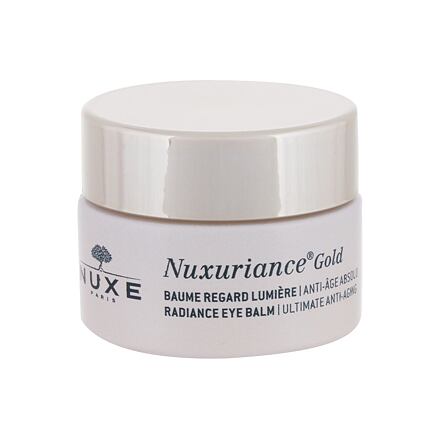 NUXE Nuxuriance Gold Radiance Eye Balm dámský rozjasňující oční balzám 15 ml pro ženy