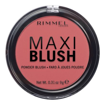 Rimmel London Maxi Blush dámská pudrová tvářenka 9 g odstín 003 wild card