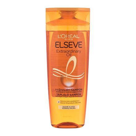 L'Oréal Paris Elseve Extraordinary Oil Nourishing Shampoo dámský šampon pro suché vlasy 400 ml pro ženy
