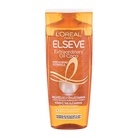 L'Oréal Paris Elseve Extraordinary Oil Coco Weightless Nourishing Shampoo dámský vyživující šampon pro normální až suché vlasy 250 ml pro ženy